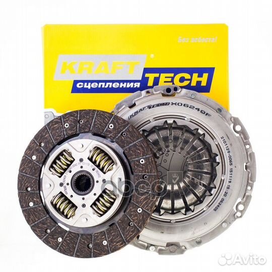 Ком/кт сцепления 240 mm без выж. mercedes