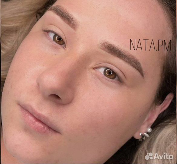 Перманентный макияж/пудровые брови /татуаж