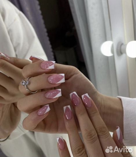 Коррекция ногтей, наращивание ногтей, педикюр