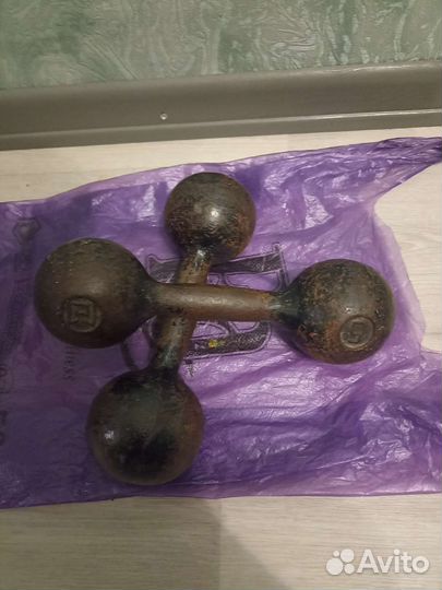Гантели 5 кг СССР