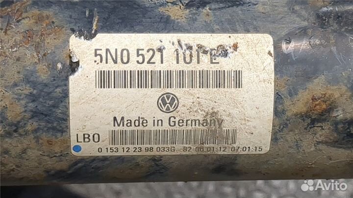 Кардан Volkswagen Tiguan, 2012