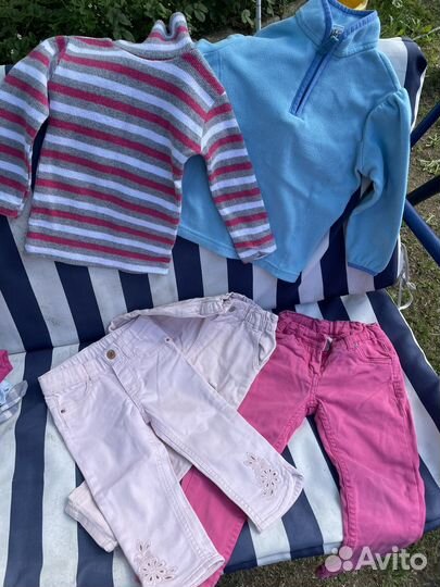 Одежда для девочки пакетом 86-92