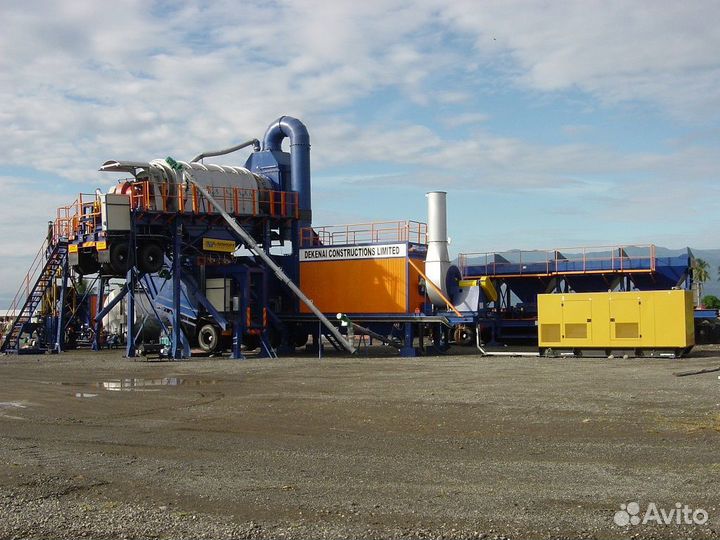 Мобильный асфальтобетонный завод