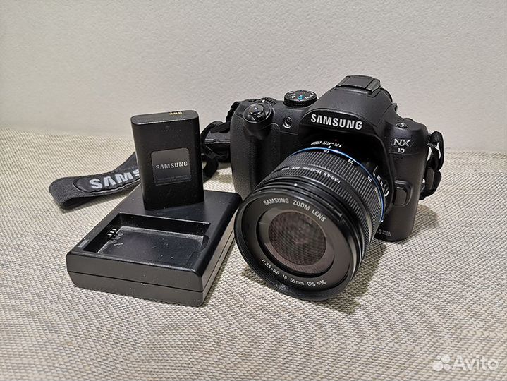 Беззеркалка Samsung NX-10, kit 18-55