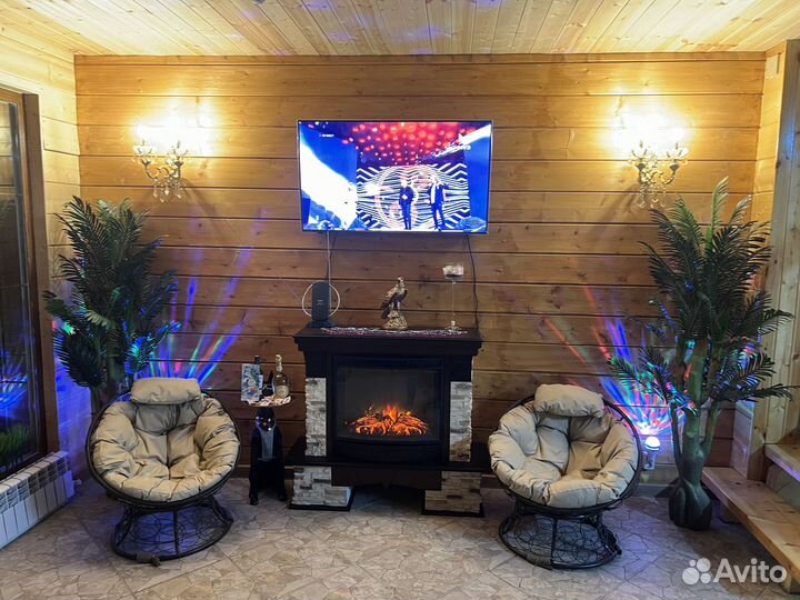 Баня на дровах 