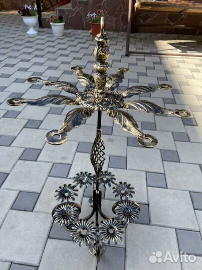 Кованная подставка для шампуров