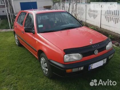 Дефлектор капота для VW Golf-3 с 1991-1997 г.в