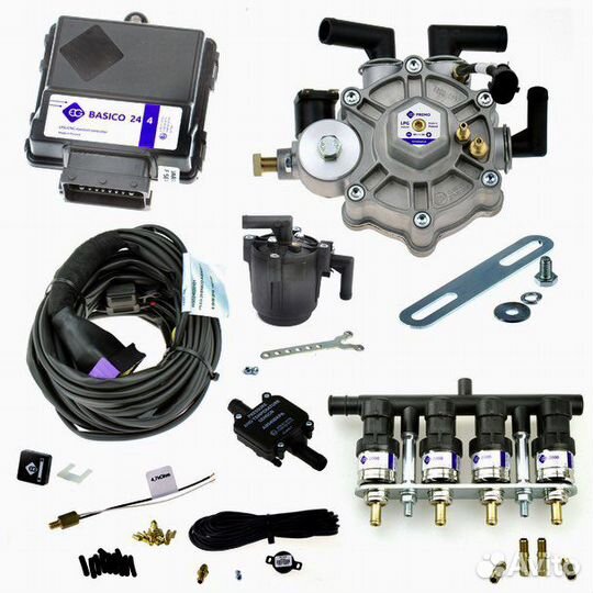 Установка гбо EuropeGas с оформлением