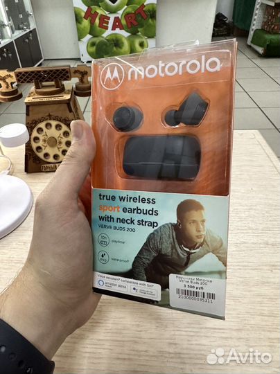 Беспроводные наушники Motorola Verve Buds 200