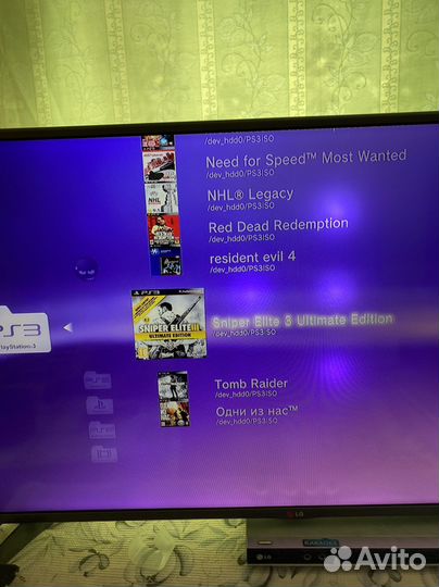 Sony PS3 прошитая