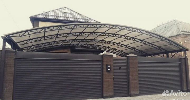 Навес металлический от VarLoft