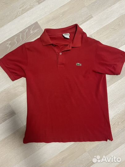 Мужская футболка Polo Lacoste оригинальное