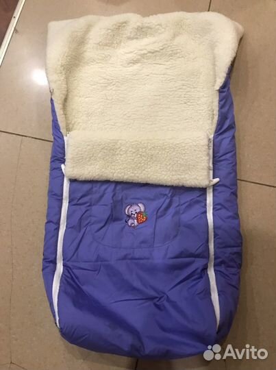 Конверт детский натуральная овчина