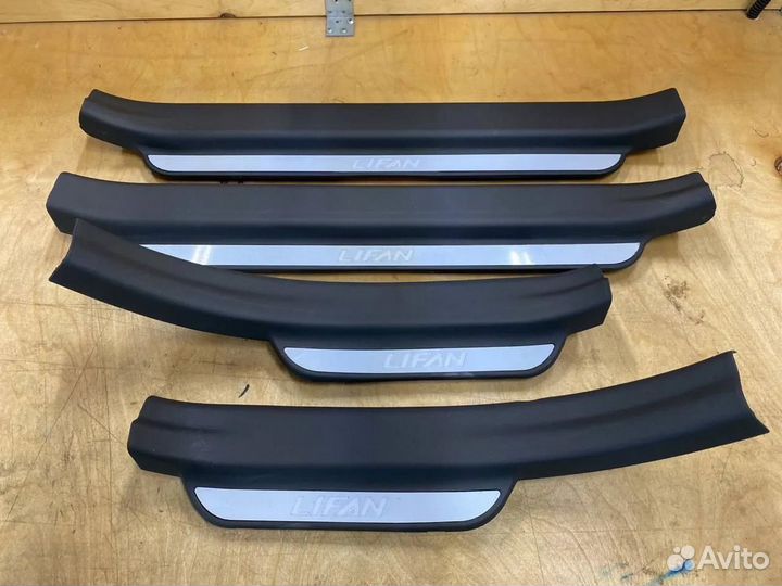 Новый комплект накладок порога lifan Х50