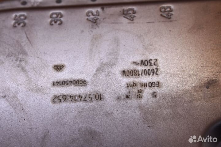 Конфорка EGO Highlight 2600/1800W 10.57414.652 230