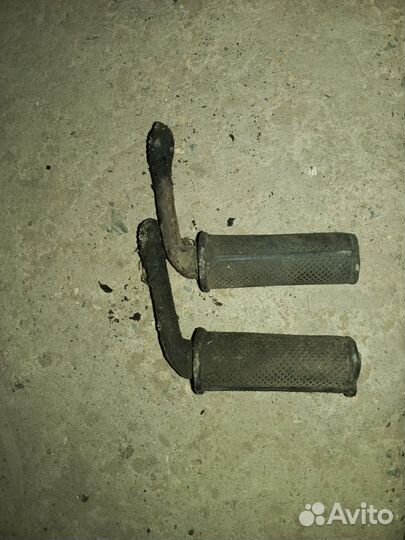 Подножки водителя на мотоцикл днепр