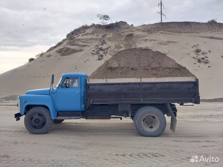Щебень отсев гпс песок