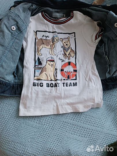 Детские вещи пакетом 80 86 на мальчика