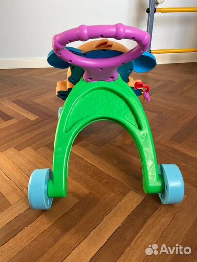 Ходунки каталка fisher price Ученый щенок