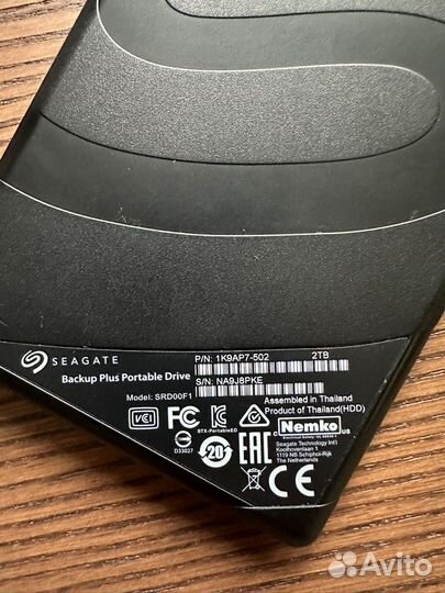 Врешний HDD Seagate 2Tb