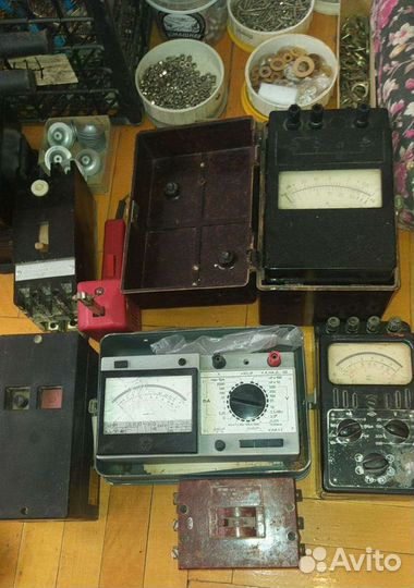 Автоматические рубильники, измерительные приборы