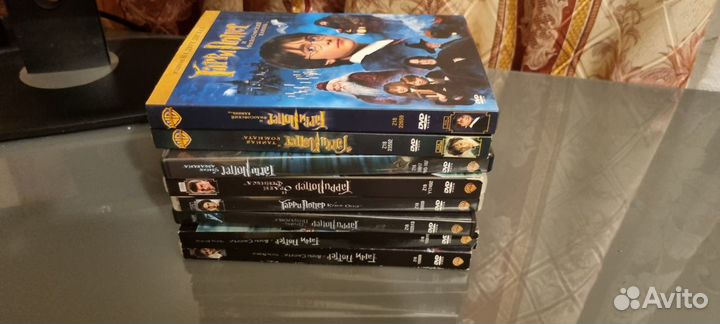 Dvd диски Гарри Поттер полная коллекция с допами