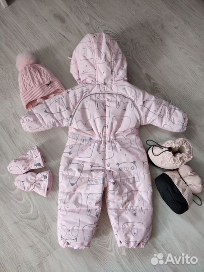 Демисезонный комбинезон crokid 68-74