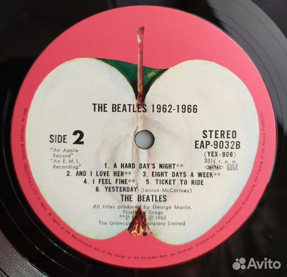 2LP - The Beatles - 1962-1966 2LP