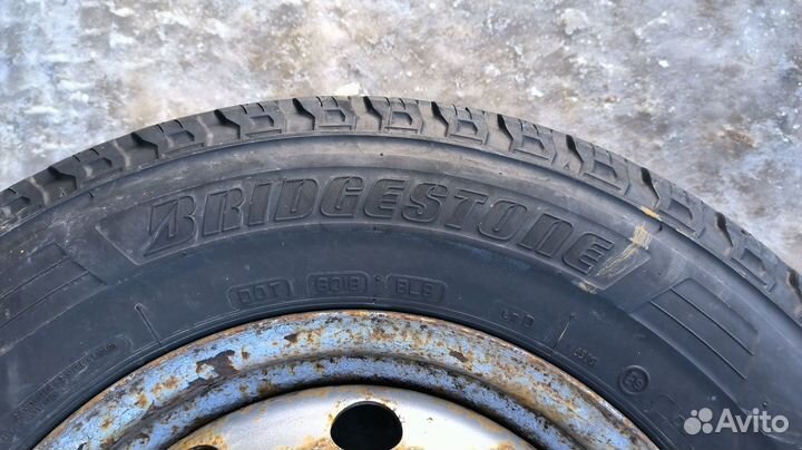 Колёса в сборе R15C Bridgestone Duravis R630 (2шт)