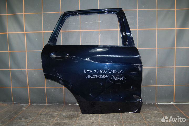 Дверь задняя правая - BMW X5 G05