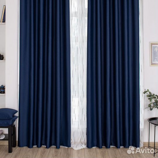 Шторы блэкаут Амадео ночное небо бесшовный пошив