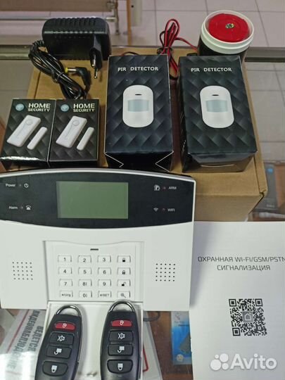 Сигнализация GSM WI-FI для дома, дачи, склада