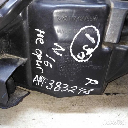 Фара правая Nissan Almera n16 неоригинал