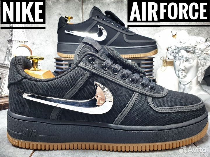 Мужские кроссовки Nike X Travis Scott Air Force