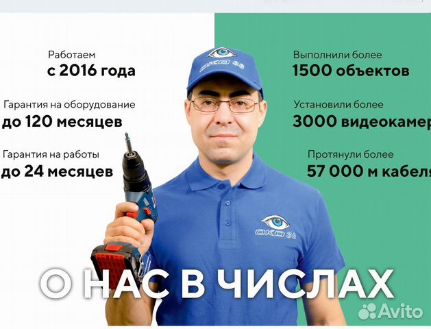 Видеонаблюдение. Монтаж. Установка Скуд