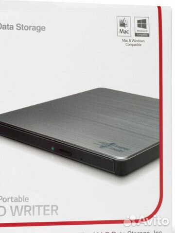 LG GP60NS60 Silver внешний dvd-привод