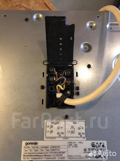 Варочная панель электрическая 4 конфорки Gorenie