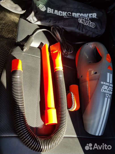 Автомобильный пылесос black decker