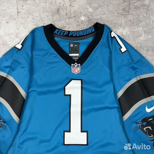 Новая Футболка Джерси Nike Team Panthers NFL Регби