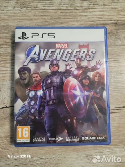 Avengers (Мстители) Ps5 диск