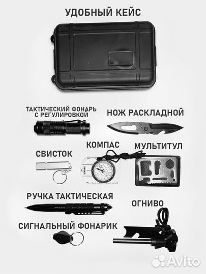 Набор для выживания туристический