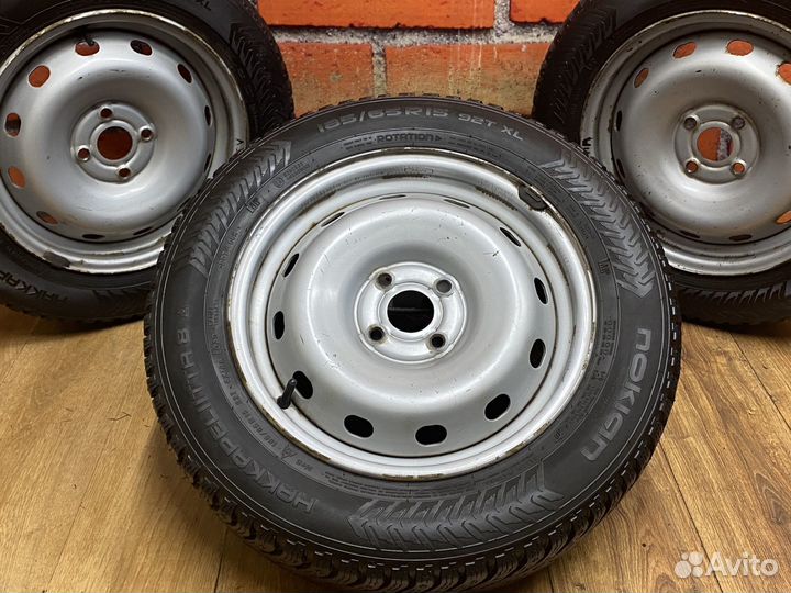 Железные диски LADA Renault 185 65 Hakkapeliitta 8