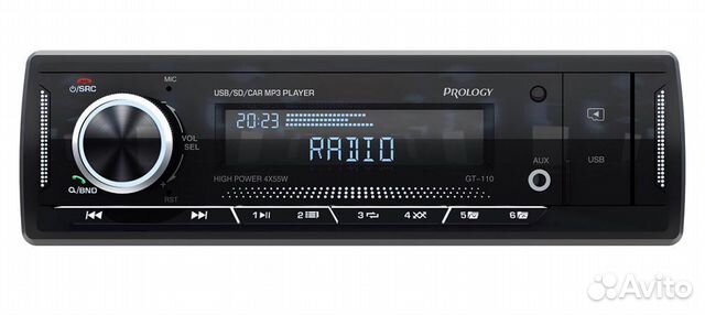 Магнитола 1din Prology GT-110 Bluetooth