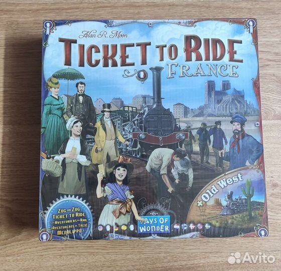 Игра Ticket to Ride France Old West.Новая