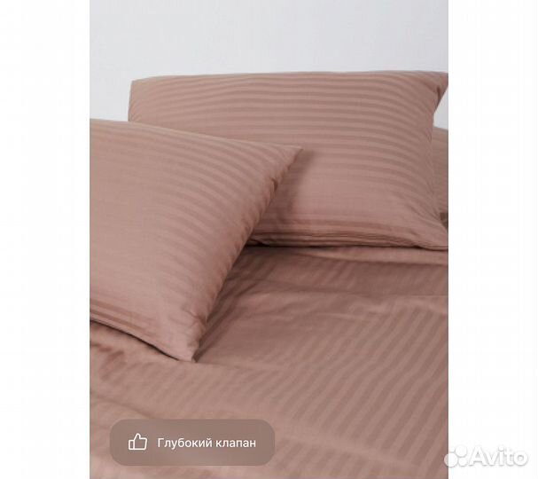 Постельное белье GoodNight Pure Страйп-сатин 2 сп