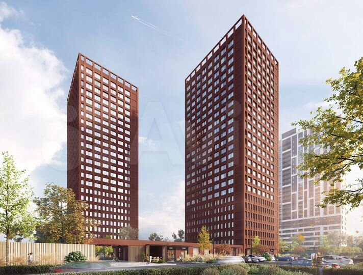 2-к. квартира, 48,6 м², 22/25 эт.