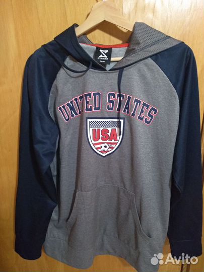 Толстовка мужская с капюшоном xl