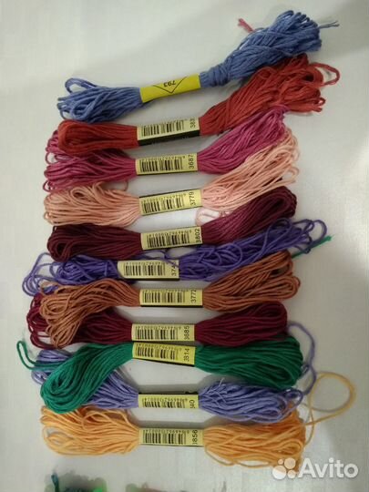 Мулине разных фирм