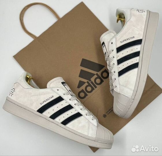 Мужские Кроссовки Adidas Superstar Люкс