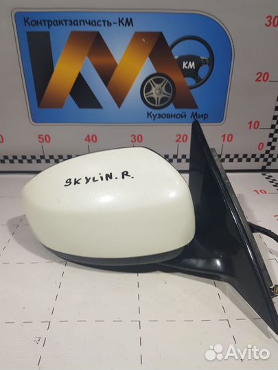 Зеркало правое электрическое Nissan Skyline